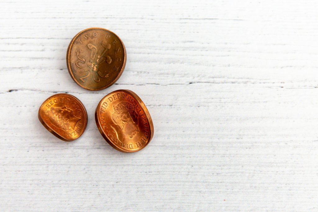 Bent penny's